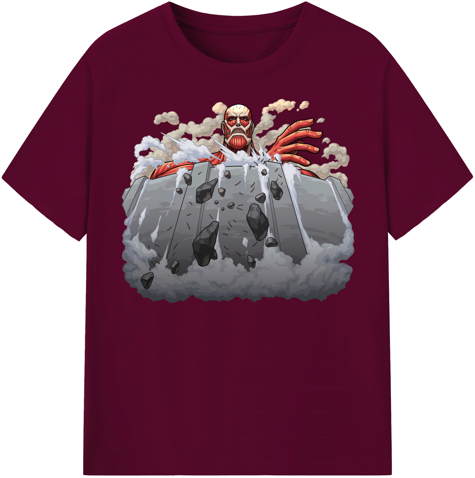 （画像用） 進撃の巨人 Attack on Titan レディースカジュアルプリントTシャツ（綿100％）